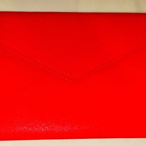 SEPHORA Clutch/Envelope/Makeup  Bag- Ruby Red